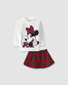 Conjunto Minnie Mouse,BLANCO